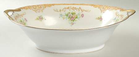 Leona 10" Oval Vegetable Bowl