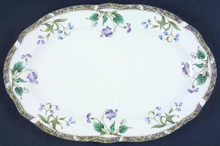 Le Parc 14" Oval Serving Platter