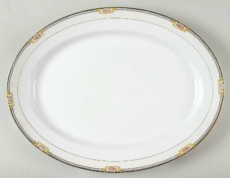 Leroy 16" Oval Serving Platter