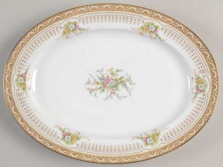 Leslie 11" Oval Serving Platter