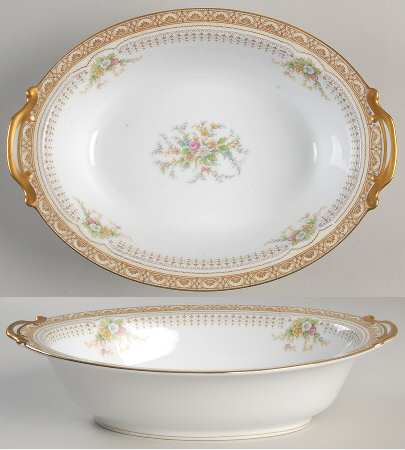 Leslie 10" Oval Vegetable Bowl