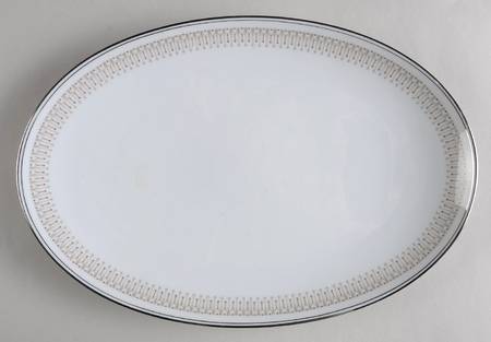Leslie 12" Oval Serving Platter