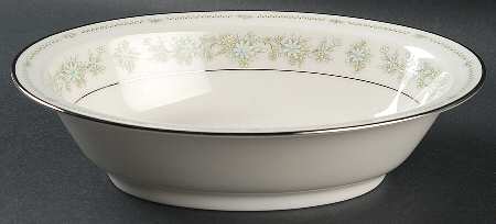 Lexine 10" Oval Vegetable Bowl