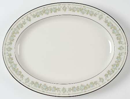 Lexine 16" Oval Serving Platter