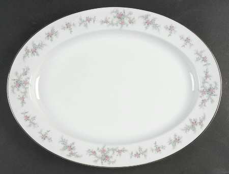 Lila 16" Oval Serving Platter