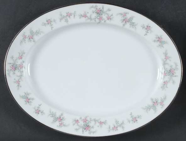 Lila 13" Oval Serving Platter