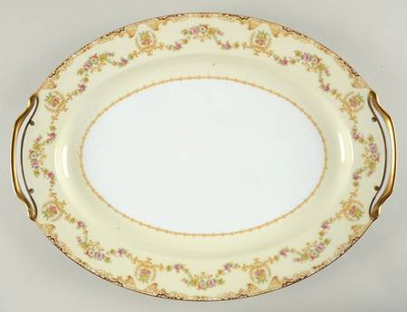 Lilac 16" Oval Serving Platter