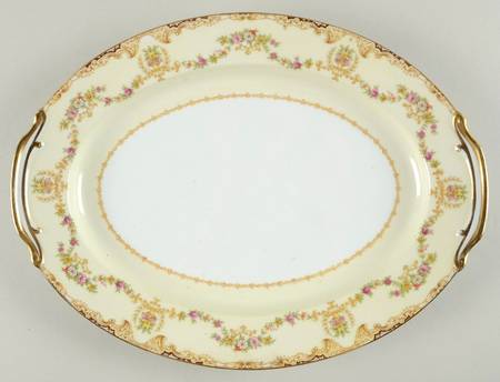 Lilac 13" Oval Serving Platter