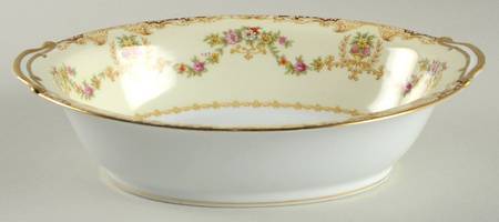 Lilac 9" Oval Vegetable Bowl