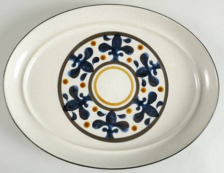 Lily 14" Oval Serving Platter