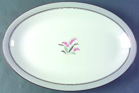 Lilybell 16" Oval Serving Platter