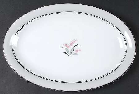 Lilybell 12" Oval Serving Platter