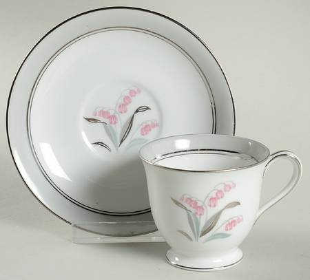 Lilybell Footed Demitasse Cup & Saucer Set