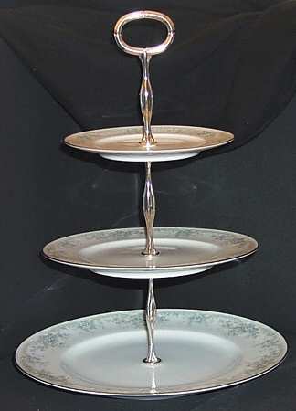 Limerick 13 7/8"-14 1/4" 3-Tiered Serving Tray(DP,SP,BB) HC