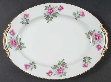 Linda 11" Oval Serving Platter