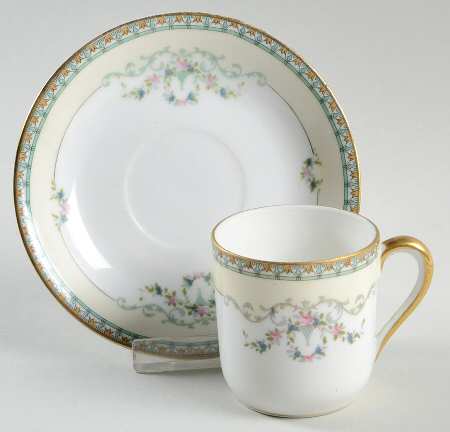 Lincoln Flat Demitasse Cup & Saucer Set