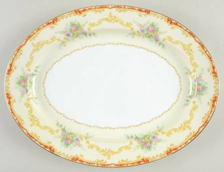Linden 13" Oval Serving Platter