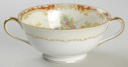 Linden Footed Cream Soup Bowl