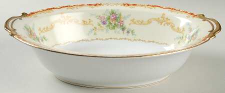 Linden 10" Oval Vegetable Bowl