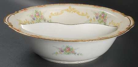 Linden 10" Round Divided Vegetable Bowl