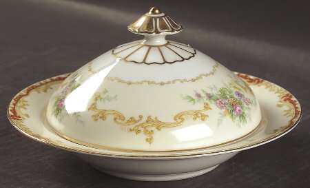 Linden Round Covered Butter