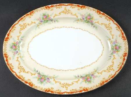 Linden 11" Oval Serving Platter
