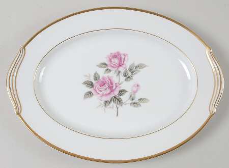 Lindrose 11" Oval Serving Platter