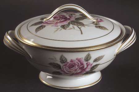 Lindrose Sugar Bowl & Lid