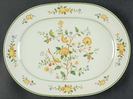 Lineage 13" Oval Serving Platter