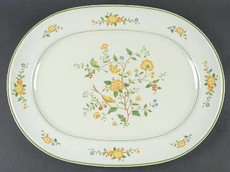 Lineage 15" Oval Serving Platter