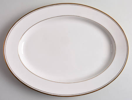 Linton 13" Oval Serving Platter
