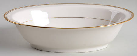 Linton 10" Oval Vegetable Bowl