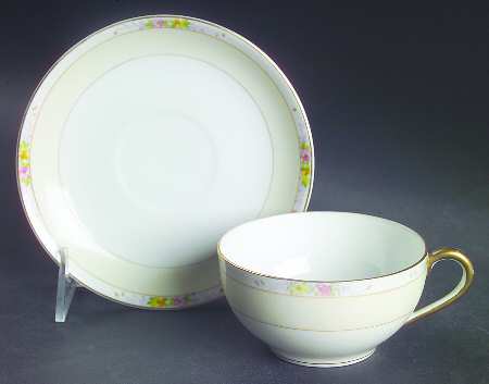 The Linwood Flat Cup & Saucer Set