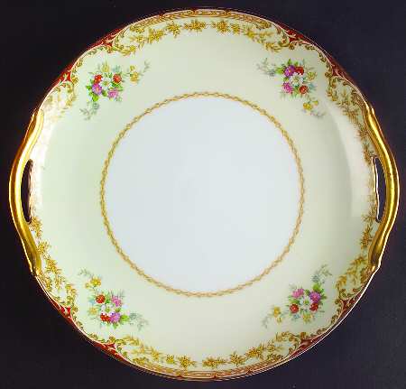 Lismore Handled Cake Plate