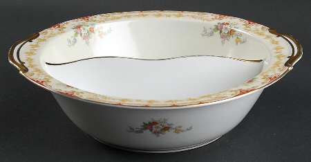 Lismore 10" Round Divided Vegetable Bowl
