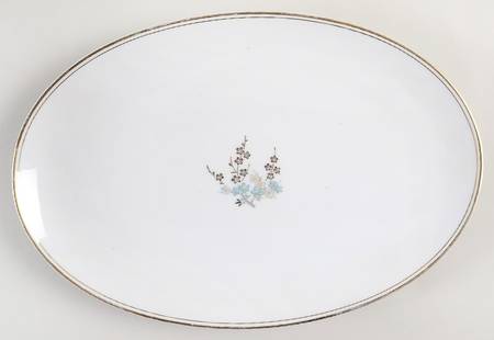 Lisette 12" Oval Serving Platter
