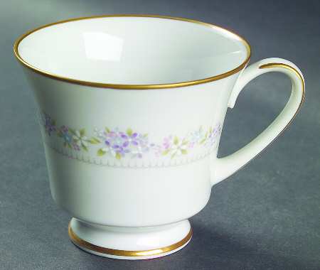 Lilac Time Footed Cup