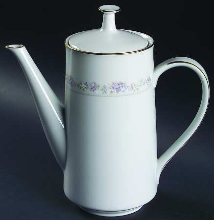 Lilac Time Coffee Pot & Lid