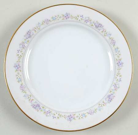 Lilac Time Salad Plate