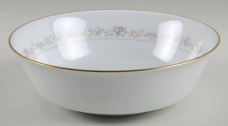 Lilac Time 8" Round Vegetable Bowl