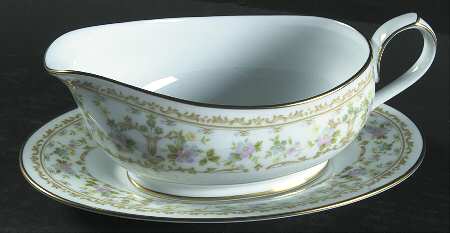 Long Ago Gravy Boat & Underplate (Relish/Butter)