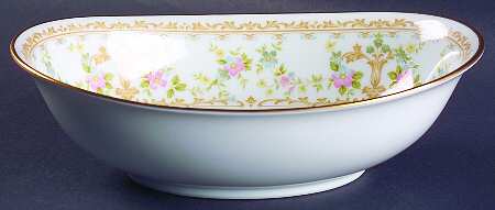 Long Ago 10" Oval Vegetable Bowl