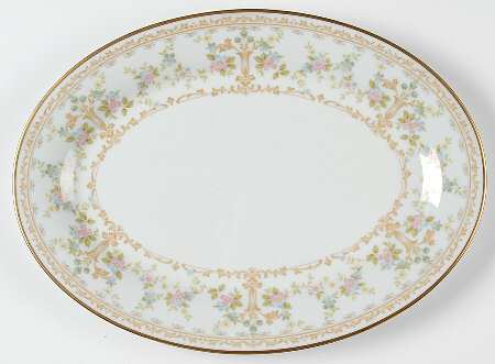 Long Ago 14" Oval Serving Platter
