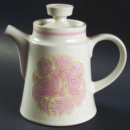 Love Bird Tea/Coffee Pot & Lid
