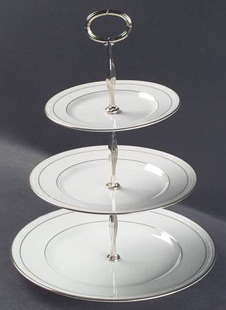 Lockleigh 13 7/8"-14 1/4" 3-Tiered Serving Tray(DP,SP,BB) HC