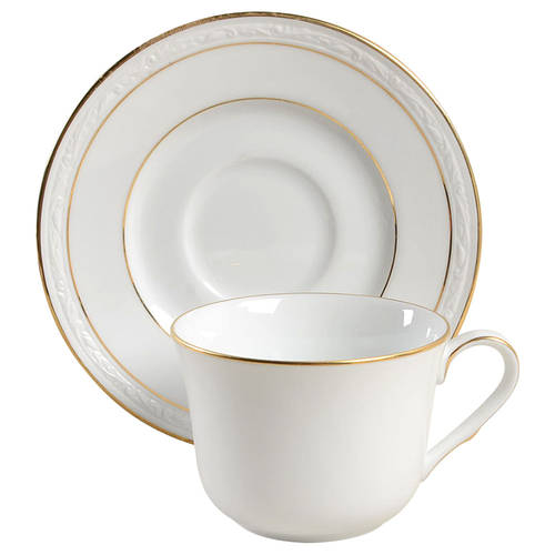 Flat Cup & Saucer Set