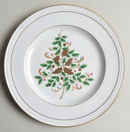 Lockleigh Holiday Salad Plate