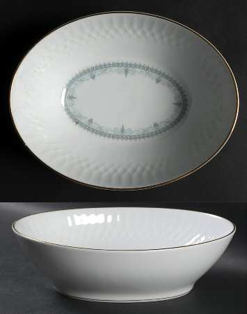 Lorenzo 9" Oval Vegetable Bowl