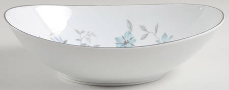 Lorene 10" Oval Vegetable Bowl