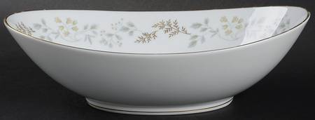 Lorelle 10" Oval Vegetable Bowl